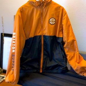 Two tone Brixton Hoddie Jacket with lining